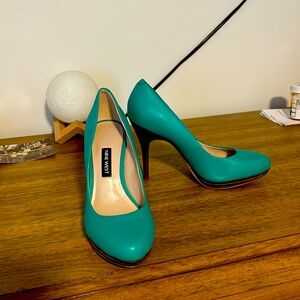 Teal Nine West Heals
